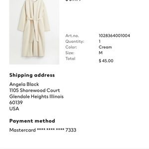 Straight-cut Coat with Tie Belt.